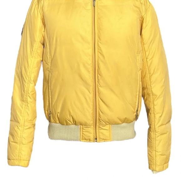 Polo Jeans Co. RALPH LAUREN Vintage Y2K Down Feather Jacket Faux Fur Hood Size S - Picture 3 of 16